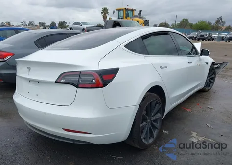 2018 Tesla Model 3 Long Range/Mid Range from USA, damaged, VIN 5YJ3E1EA1JF038751